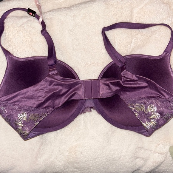 Victoria Secret New 36D Purple Body by Victoria Push Up Comfort - Picture 3 of 4